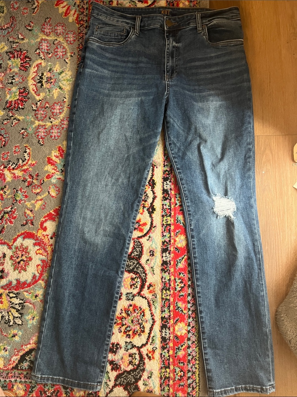 Kut from the Kloth Women's high rise boyfriend Jeans 👖 size 12